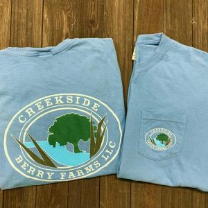 Creekside Berry Farms LLC Shirt in Washed Denim